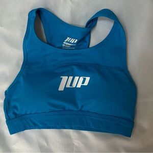 1Up Nutrition Women's Blue Sports Bra - SIZE SMALL